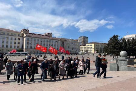 Республика Бурятия. Ленин — наше знамя и символ побед!