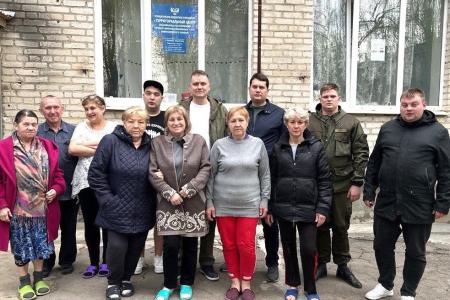 Гуманитарный конвой КПРФ для пчеловодов Донбасса доставлен в город Донецк
