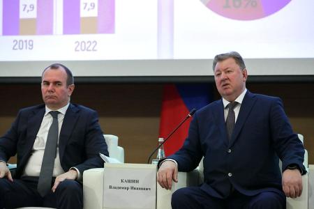 Доклад  В.И. Кашина на парламентских слушаниях на тему: «Законодательное обеспечение развития молочного и мясного животноводства», состоявшихся 19 апреля 2023 года в Государственной Думе