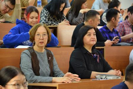 А.В. Корниенко выступил перед преподавателями и студентами Якутска