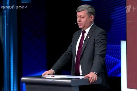 Дмитрий Новиков на Первом канале об Антифашистском форуме в Минске и сопротивлении всем формам гегемонизма и сегрегации