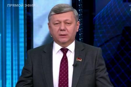 Дмитрий Новиков на Первом канале об Антифашистском форуме в Минске и сопротивлении всем формам гегемонизма и сегрегации