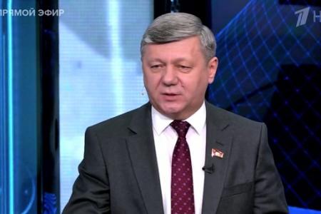 Дмитрий Новиков на Первом канале об Антифашистском форуме в Минске и сопротивлении всем формам гегемонизма и сегрегации