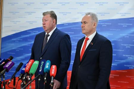 В.И. Кашин, А.В. Куринный, Е.И. Бессонов выступили перед журналистами в Госдуме