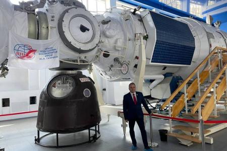 Ренат Сулейманов посетил Звездный городок и Центр подготовки космонавтов им. Ю.А. Гагарина