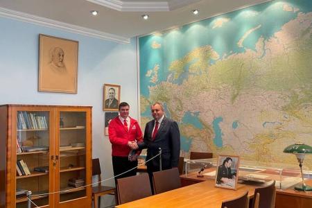 Ренат Сулейманов посетил Звездный городок и Центр подготовки космонавтов им. Ю.А. Гагарина