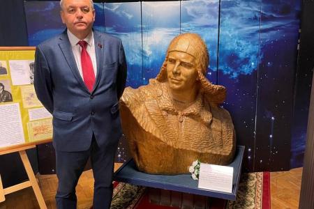 Ренат Сулейманов посетил Звездный городок и Центр подготовки космонавтов им. Ю.А. Гагарина