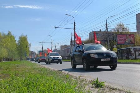 В День рождения В.И. Ленина в Рязани прошел автопробег
