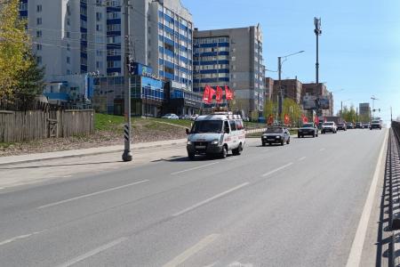 В День рождения В.И. Ленина в Рязани прошел автопробег