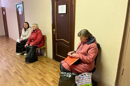Руководитель фракции КПРФ в Московской областной Думе Александр Наумов провёл приём граждан в Кашире