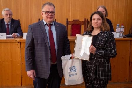 Руководитель фракции КПРФ в Мособлдуме Александр Наумов принял участие в региональной научной конференции в ГУП