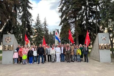 Подмосковные коммунисты отметили День Великой Победы по всему региону