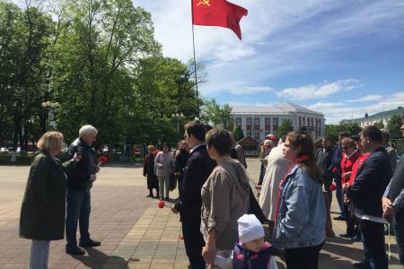 В Адыгее встретили 1 мая
