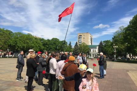 В Адыгее встретили 1 мая