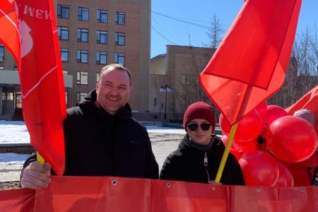 Ямало-Ненецкий автономный округ. Первомай на Ямале