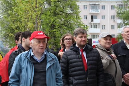 Духом окрепнем в борьбе! Первомай в Воронежской области