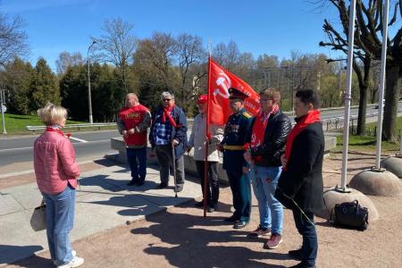 Коммунисты города трёх революций провели мероприятия ко Дню Победы советского народа