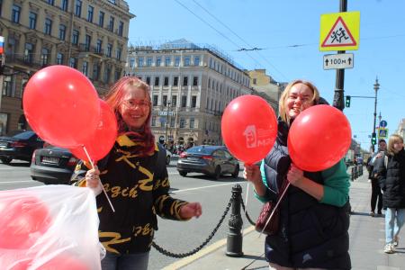 Первомай в городе трех революций