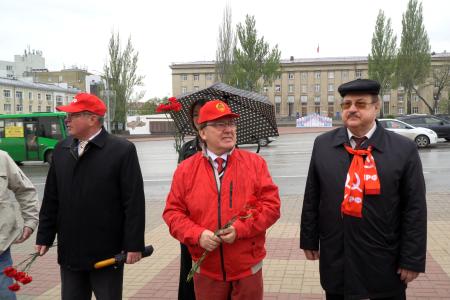 С верой в Победу и нашу Великую Родину! Первомай в Курске