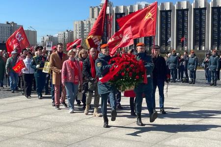 Коммунисты города трёх революций провели мероприятия ко Дню Победы советского народа
