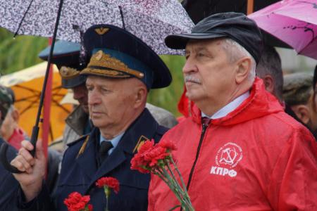 Краснодарский край. Активисты КПРФ и Союза Советских офицеров отметили День Победы