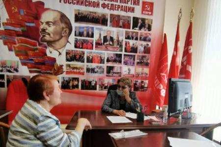 Ольга Алимова провела личный прием граждан в Приемной Государственной Думы