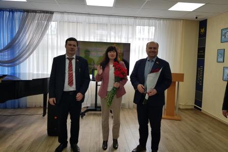 Рязанская область. Депутаты-коммунисты поздравили активистов ветеранской организации с Днем Победы