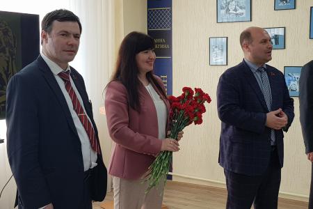 Рязанская область. Депутаты-коммунисты поздравили активистов ветеранской организации с Днем Победы
