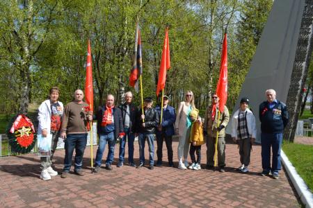 Коммунисты Ленинградской области  встретили День Победы серией ярких мероприятий