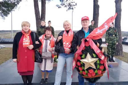 Коммунисты Ленинградской области  встретили День Победы серией ярких мероприятий