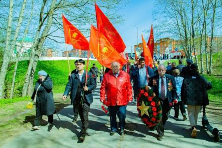 Коммунисты Ленинградской области  встретили День Победы серией ярких мероприятий