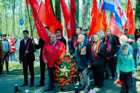 Коммунисты Ленинградской области  встретили День Победы серией ярких мероприятий