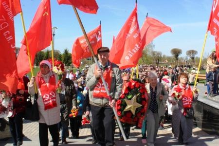 Коммунисты Ленинградской области  встретили День Победы серией ярких мероприятий