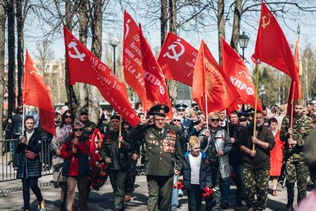 Коммунисты Ленинградской области  встретили День Победы серией ярких мероприятий