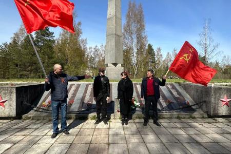 Коммунисты Ленинградской области  встретили День Победы серией ярких мероприятий