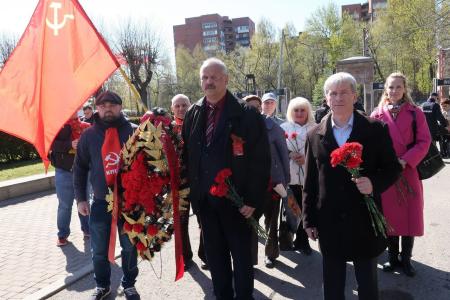 Коммунисты города трёх революций провели мероприятия ко Дню Победы советского народа