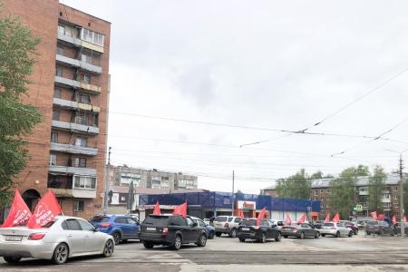 Тульский обком КПРФ организовал автопробег, посвящённый Дню Международной солидарности трудящихся