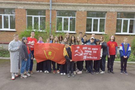 Смоленские комсомольцы провели уроки патриотизма