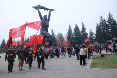 Омские коммунисты достойно отметили День Победы