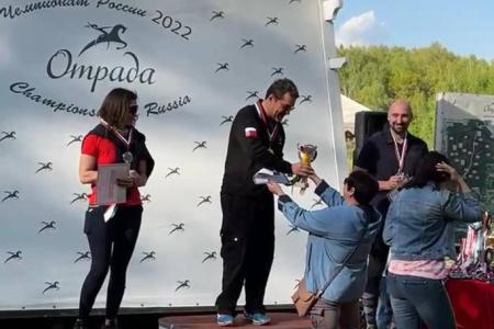 Александр Ющенко одержал победу на Чемпионате и Первенстве Москвы по конным пробегам