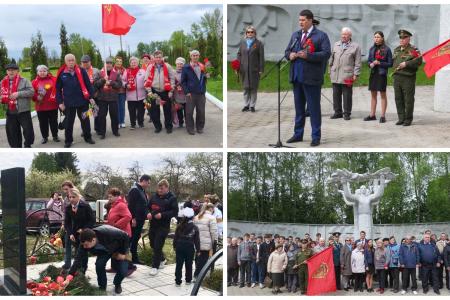 Тульские коммунисты провели серию мероприятий, посвящённых празднованию Великого Дня Победы