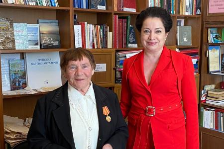 Калужская область. В Думиничах прошла встреча с поколением детей войны
