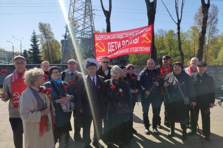 Коммунисты города трёх революций провели мероприятия ко Дню Победы советского народа