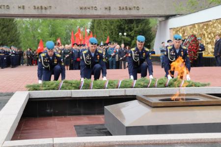 Рязанские коммунисты приняли участие в возложении цветов на Мемориальном комплексе