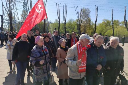 Коммунисты города трёх революций провели мероприятия ко Дню Победы советского народа