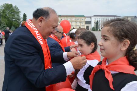 День пионерии отметили в Дагестане