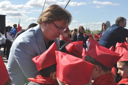 Пионеры города трёх революций: Всегда готовы!