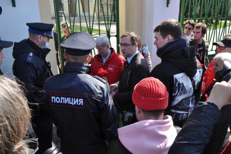Первомай в городе трех революций