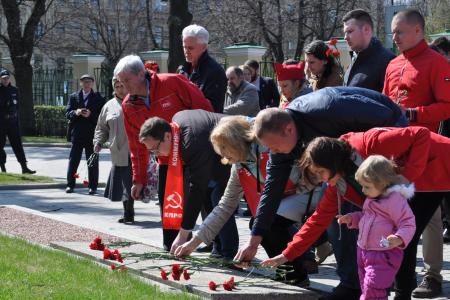 Первомай в городе трех революций
