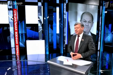 Дмитрий Новиков на Первом канале о том, что Западу от Украины нужна война, а не победа, и что Бахмут теперь снова Артёмовск